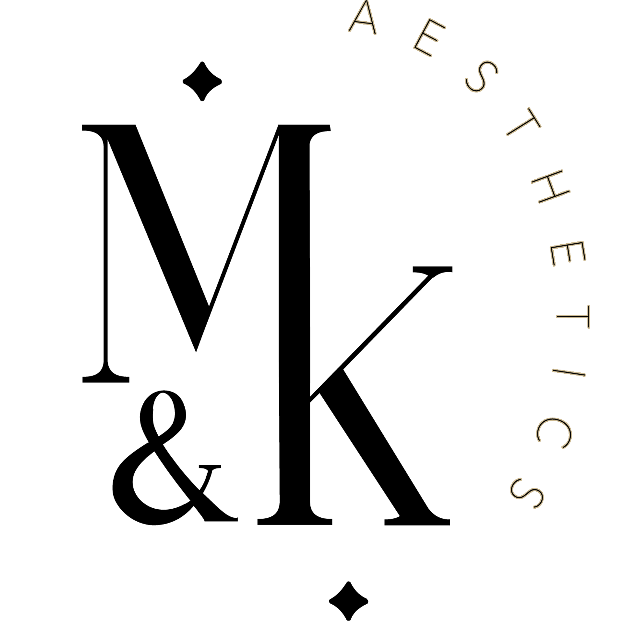 M & K Asthetics Logo